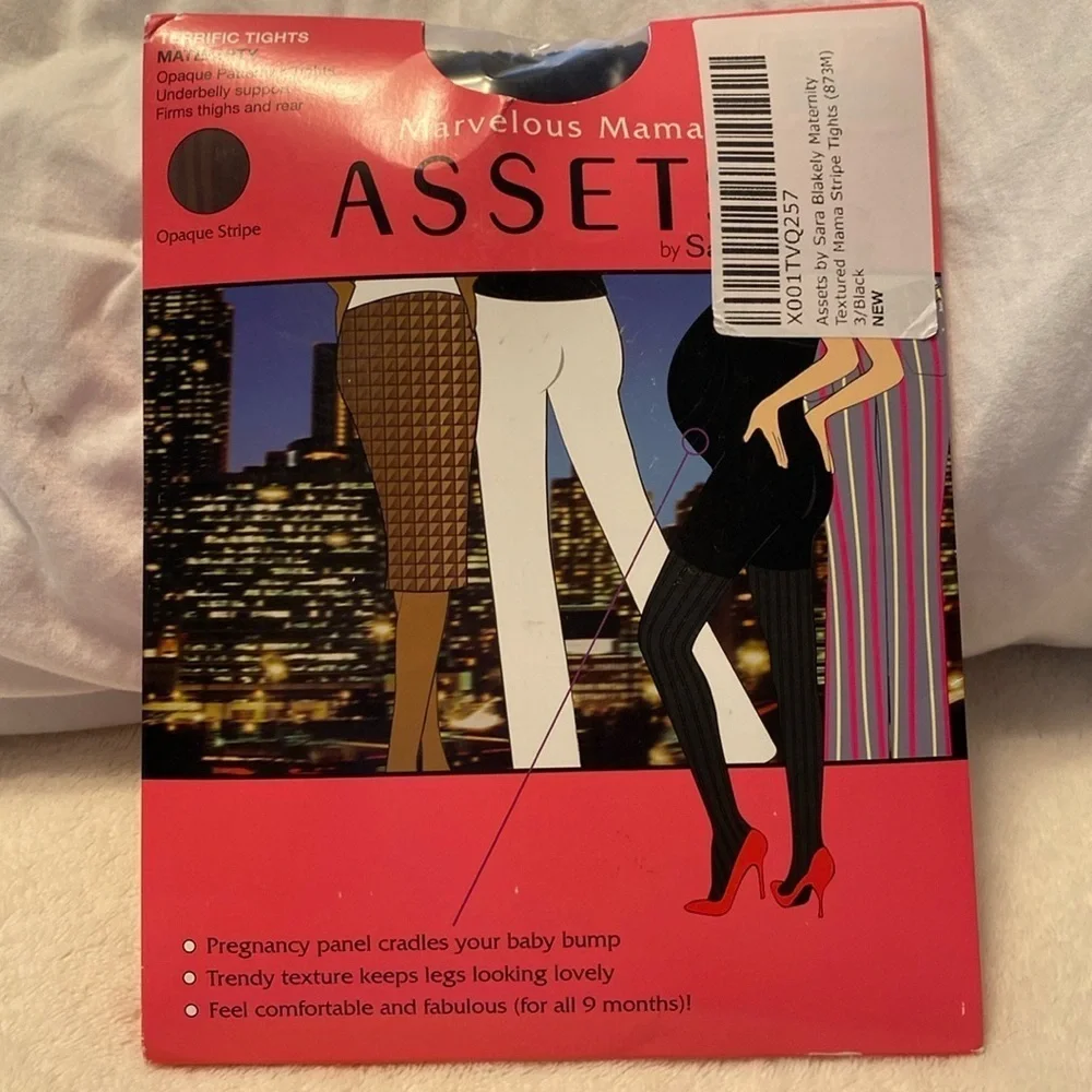 Assets Spanx maternity tights size 3 NWT